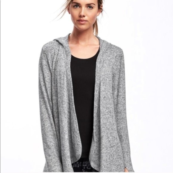 Old Navy Sweaters - Old Navy Active Navy Cascade Open Front Hoodie